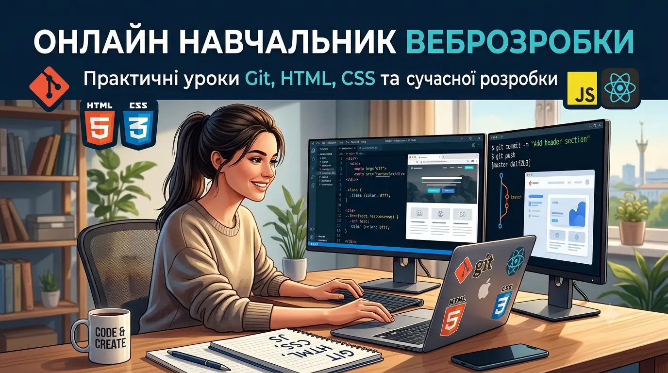 Онлайн навчальник веброзробки